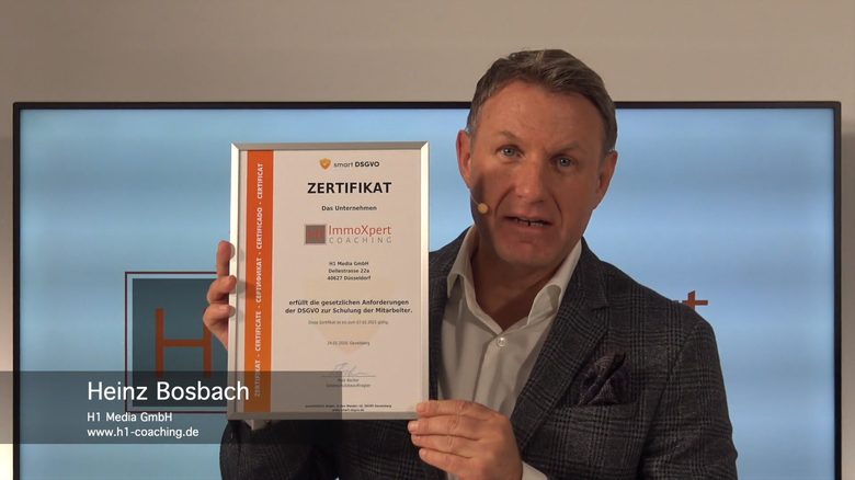 Heinz Bosbach im Kundenvideo